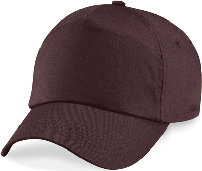 beechfield-b10-original-5-panel-cap-chocolate-front-1 Beechfield Original 5 Panel Cap