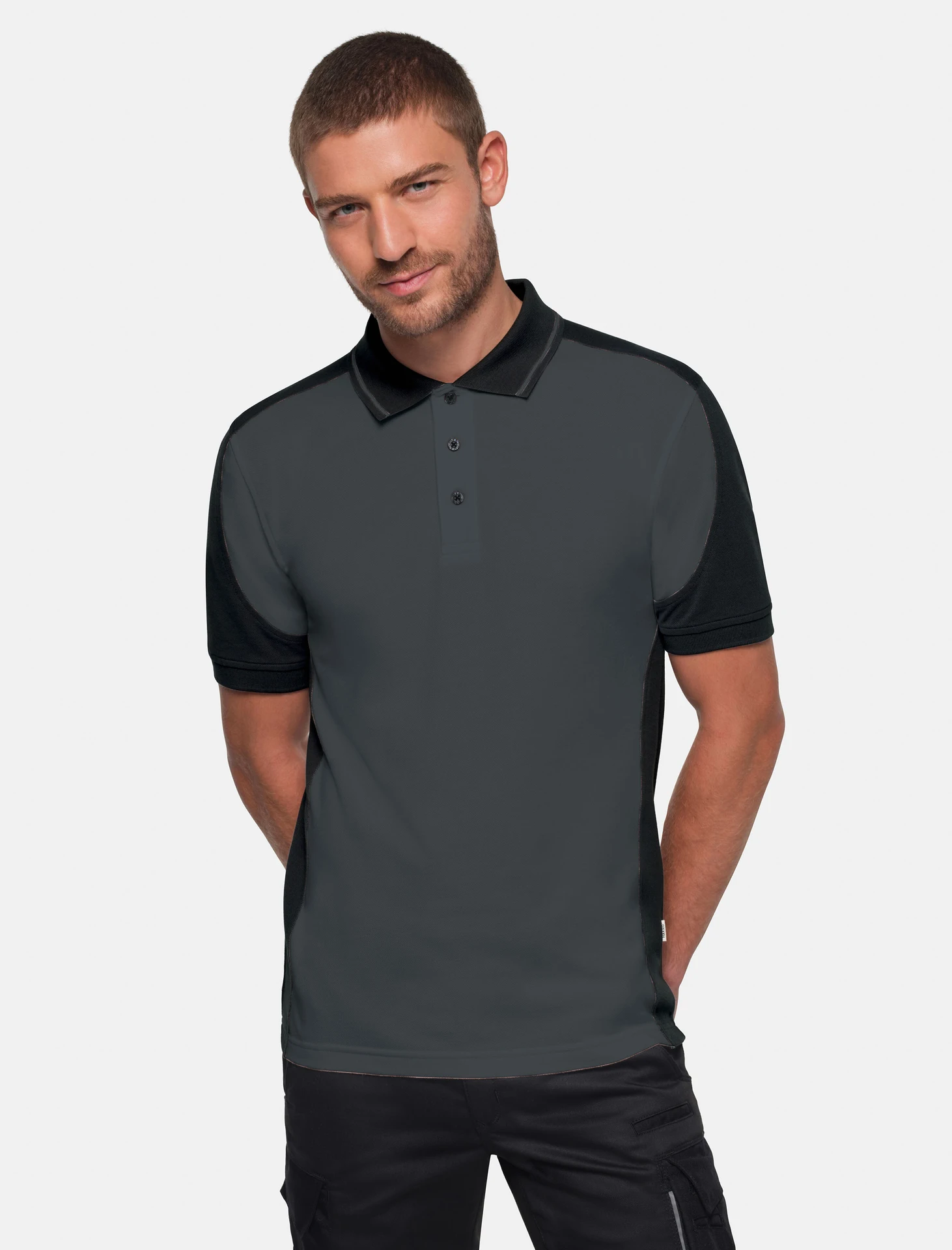 HAKRO Poloshirt 539 Contrast MIKRALINAR® ECO