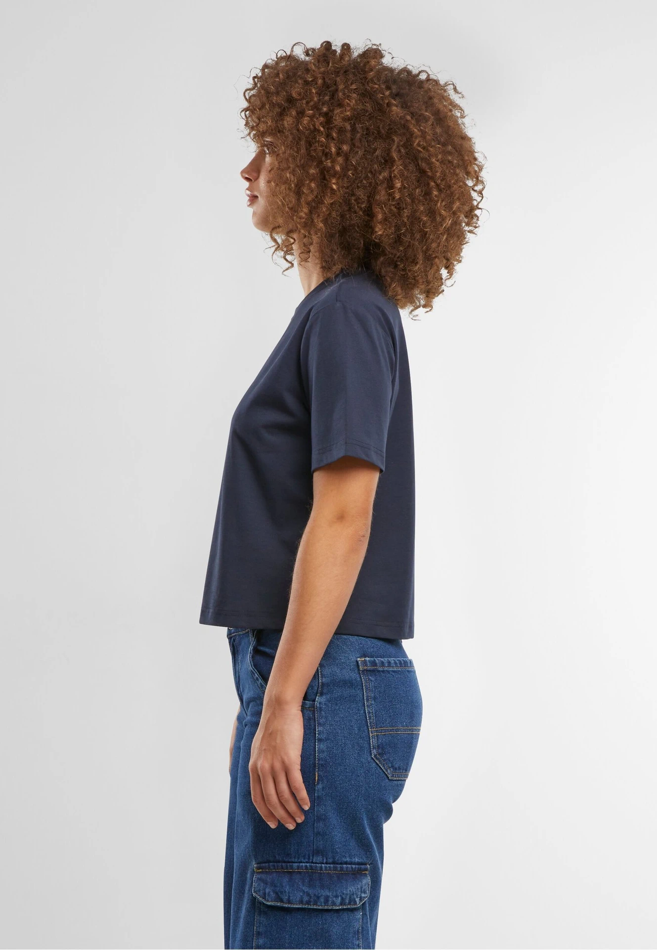 Build Your Brand Sorona® Ladies Regular Boxy Tee