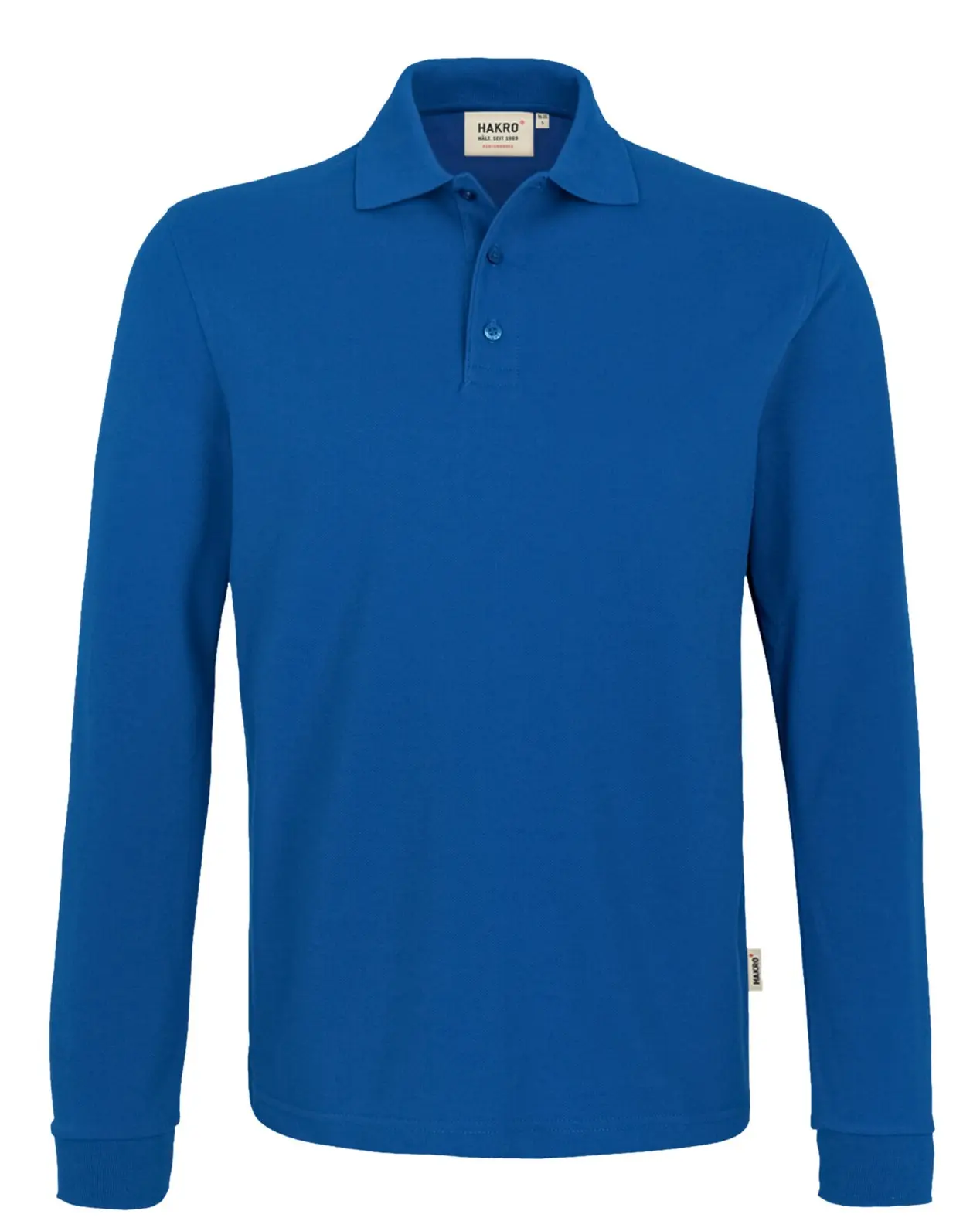 HAKRO Longsleeve-Poloshirt 815 Mikralinar®