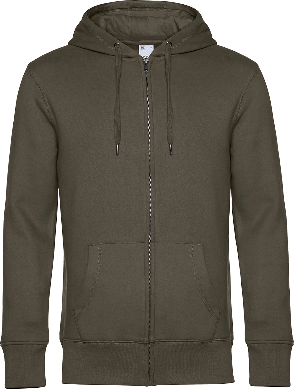 B&C King Zipped Hood Jacket