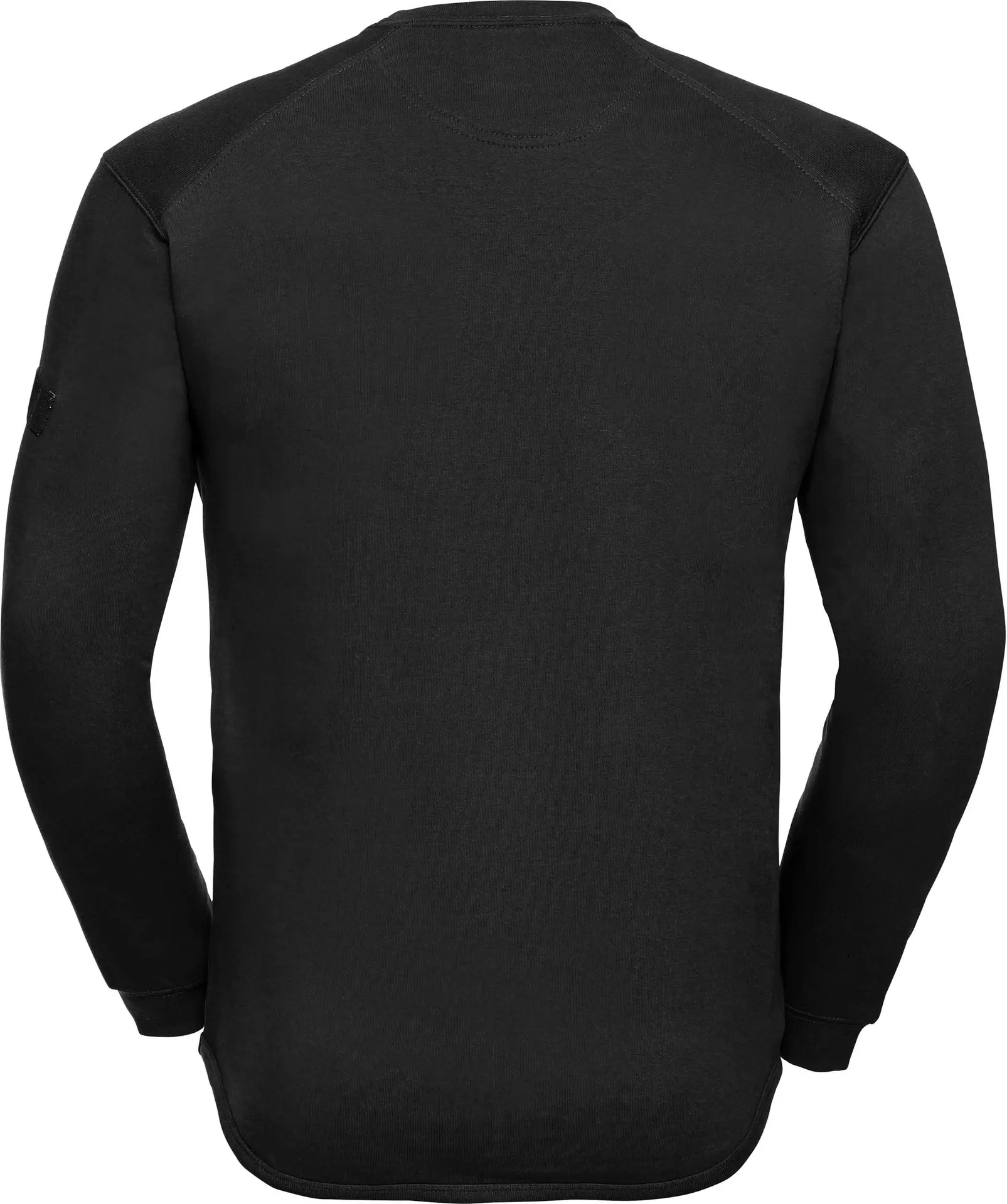 russell-r013m-adults-heavy-duty-crew-neck-sweatshirt-black-back-5 Russell Heavy Duty Workwear Sweatshirt
