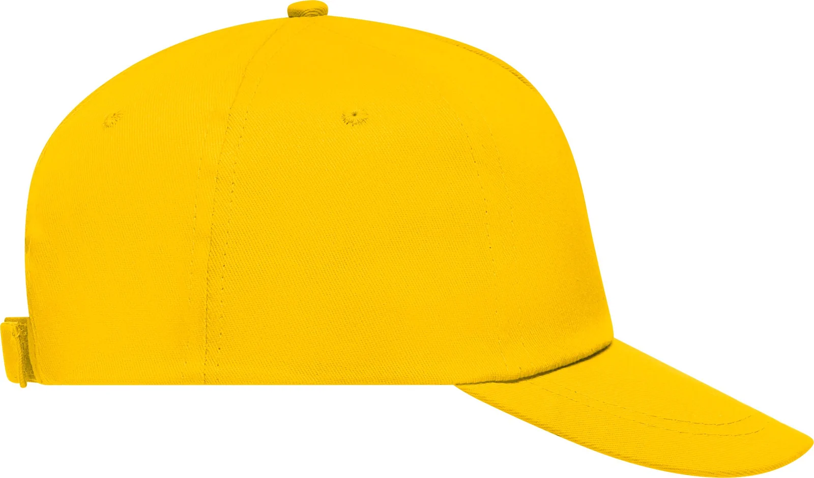 daiber-mb001-5-panel-promo-cap-lightly-laminated-gold-right-6 myrtle beach 5 Panel Promo Cap