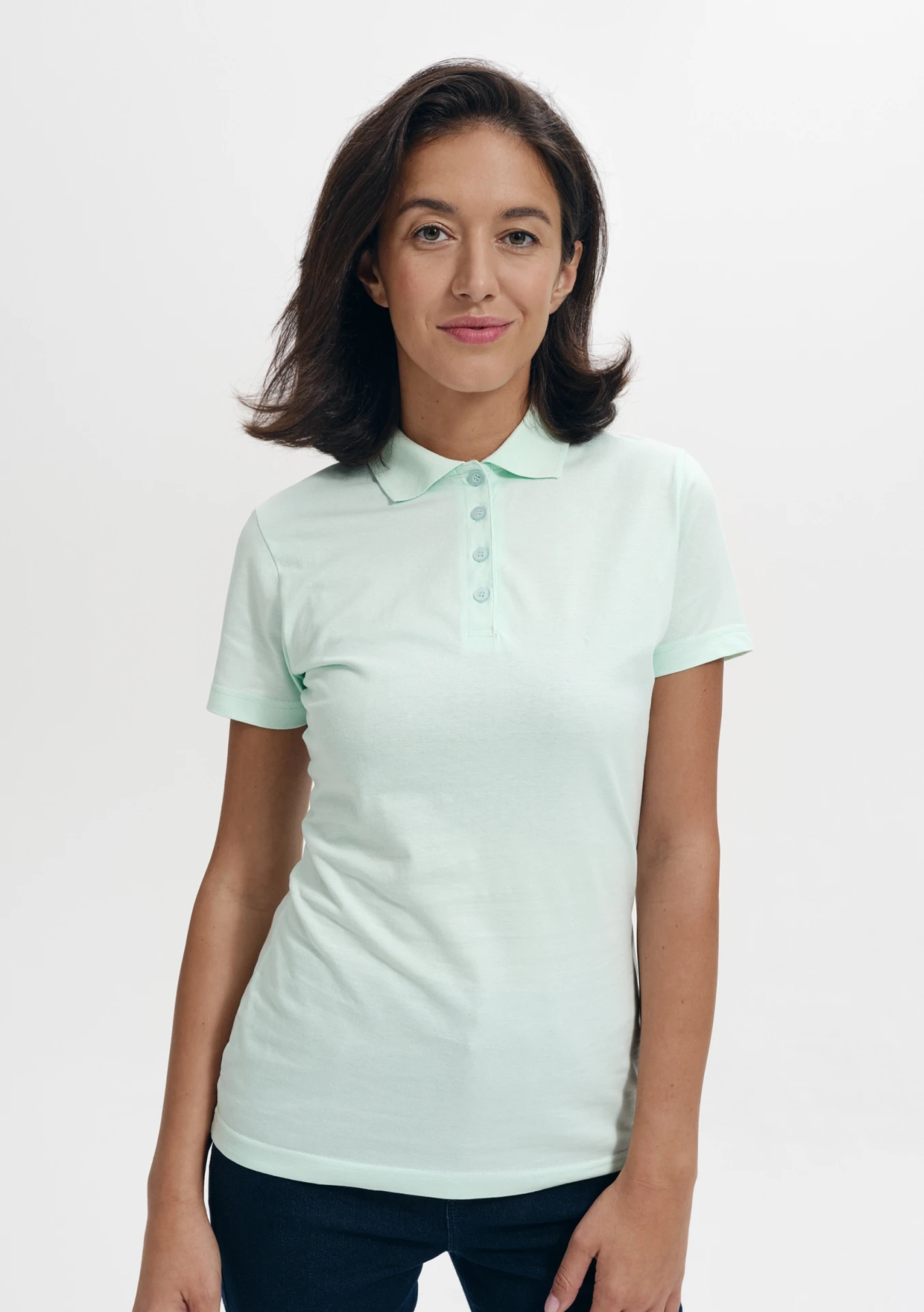 malfini-223-single-j-polohemd-damen-frost-model-0 MALFINI Single J. Damen Polo 223
