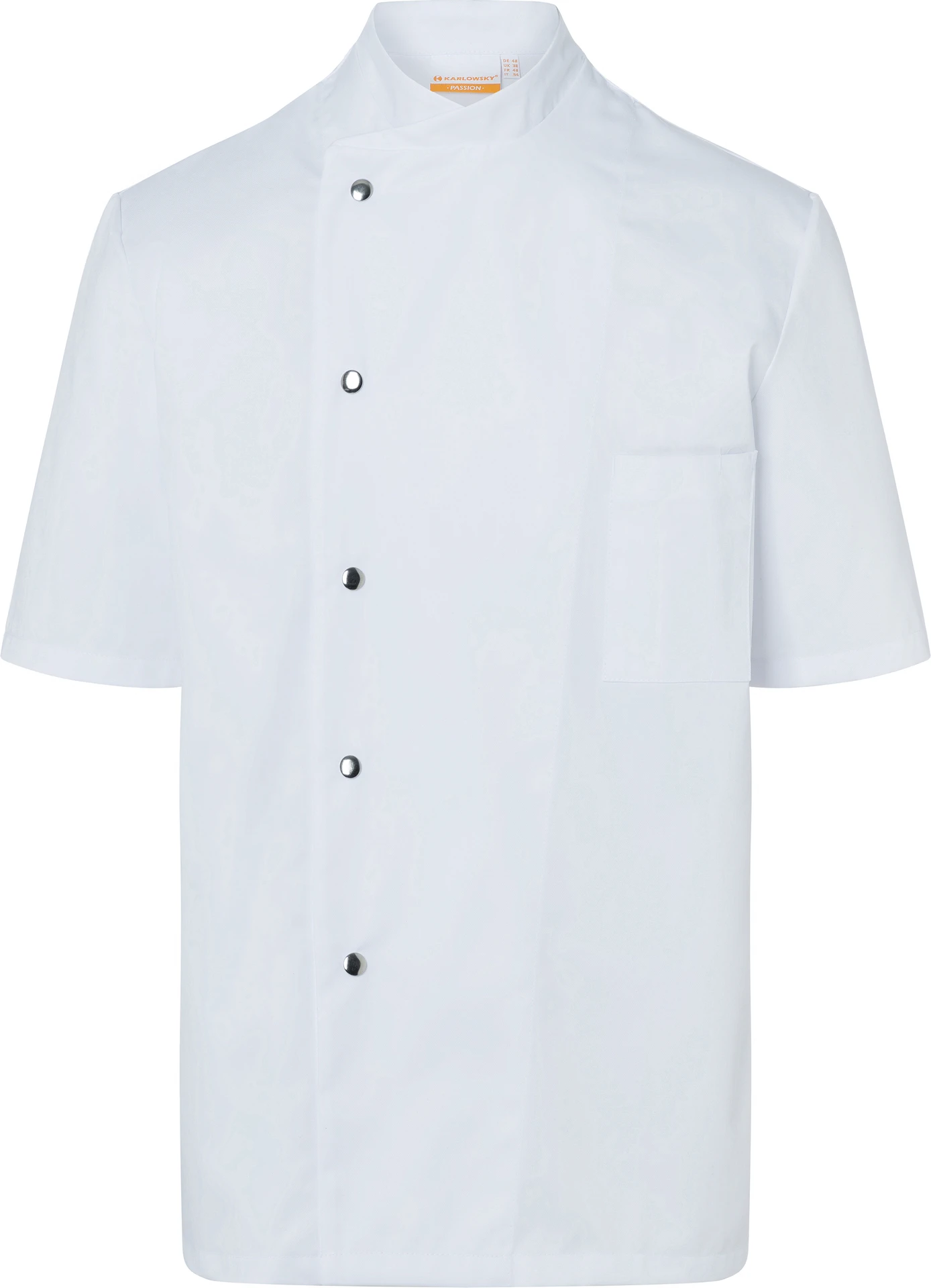 karlowsky-jm15-kochjacke-gustav-white-front-3 KARLOWSKY Kochjacke Gustav
