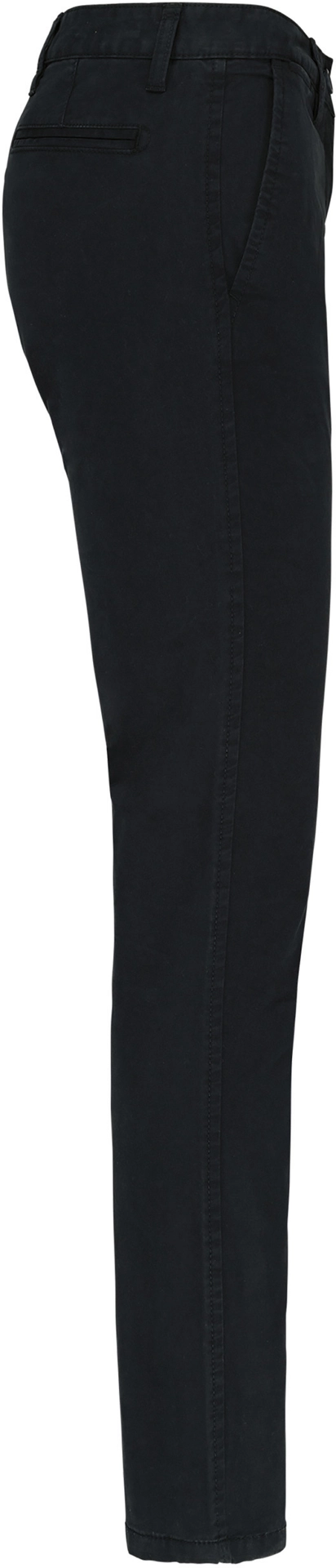 kariban-K741-damen-chino-hose-black-right-5 Kariban Damen Chino Hose