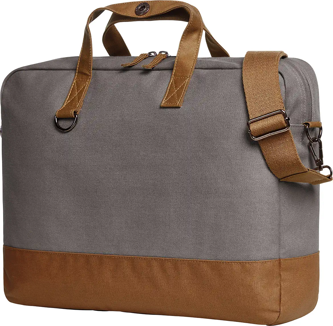 halfar-1816521-notebook-bag-life-grey-brown-front-1 HALFAR Notebook Bag Life