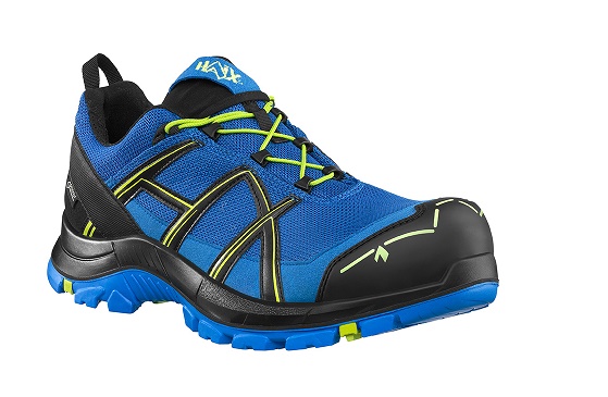 HAIX Sicherheitsschuh BLACK EAGLE SAFETY BLUE/CITRUS LOW S3