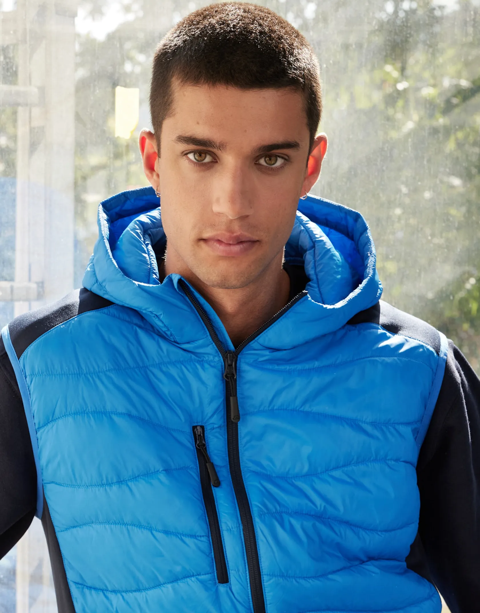 James & Nicholson Men´s Hybrid Vest (1328)