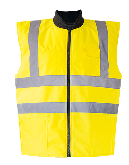 Korntex Hi-Vis Reversible Safety Bodywarmer Ural 2-in-1