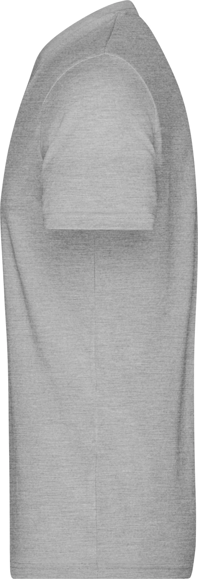 jn974-mens-heather-t-shirt-greyheather-left-4 James & Nicholson Men`s Heather T-Shirt