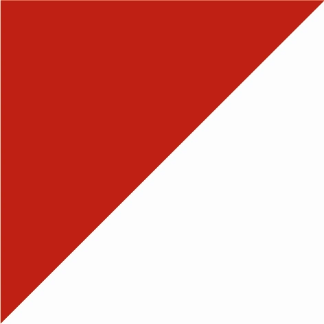 fire red/white