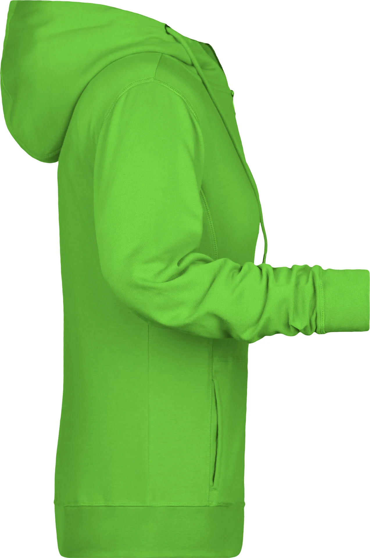 James & Nicholson Ladies Zip-Hoody