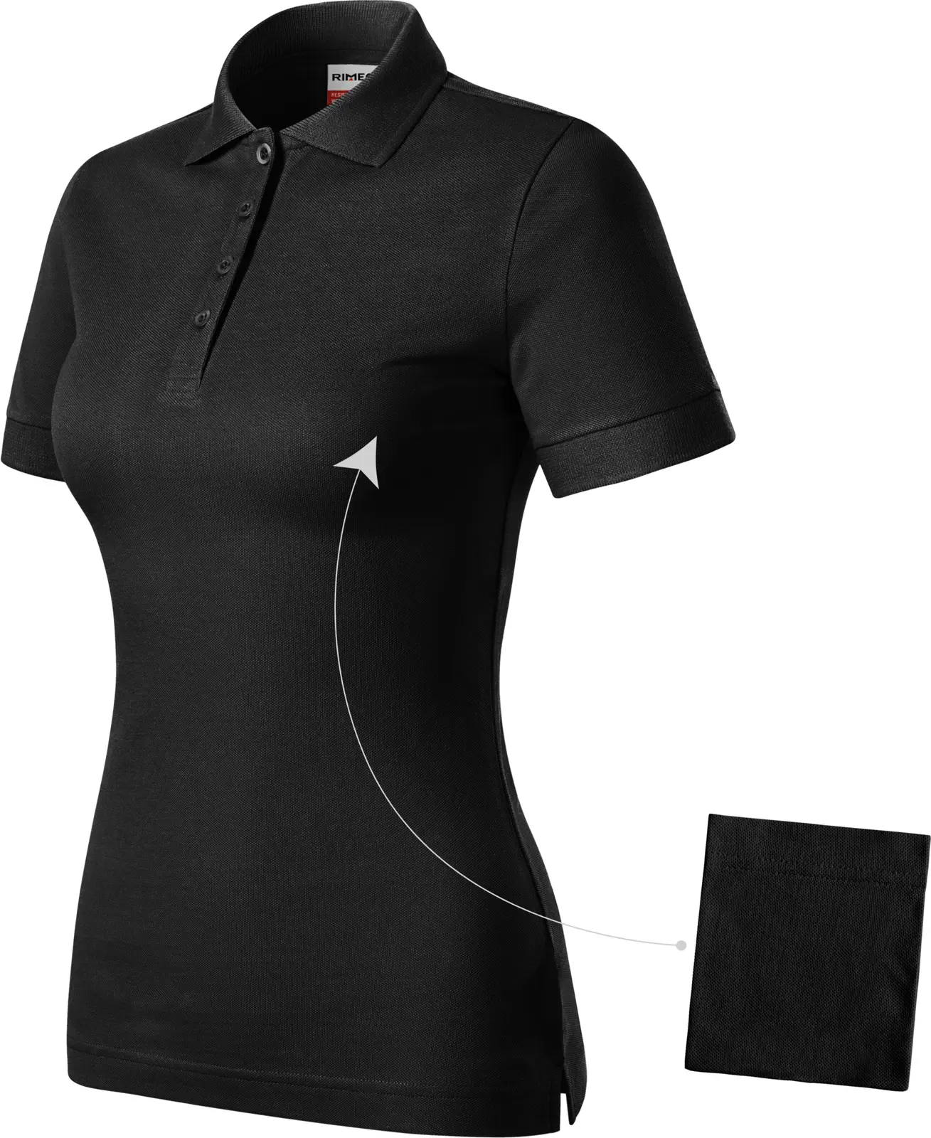 RIMECK Polohemd Damen Resist Heavy Polo R21