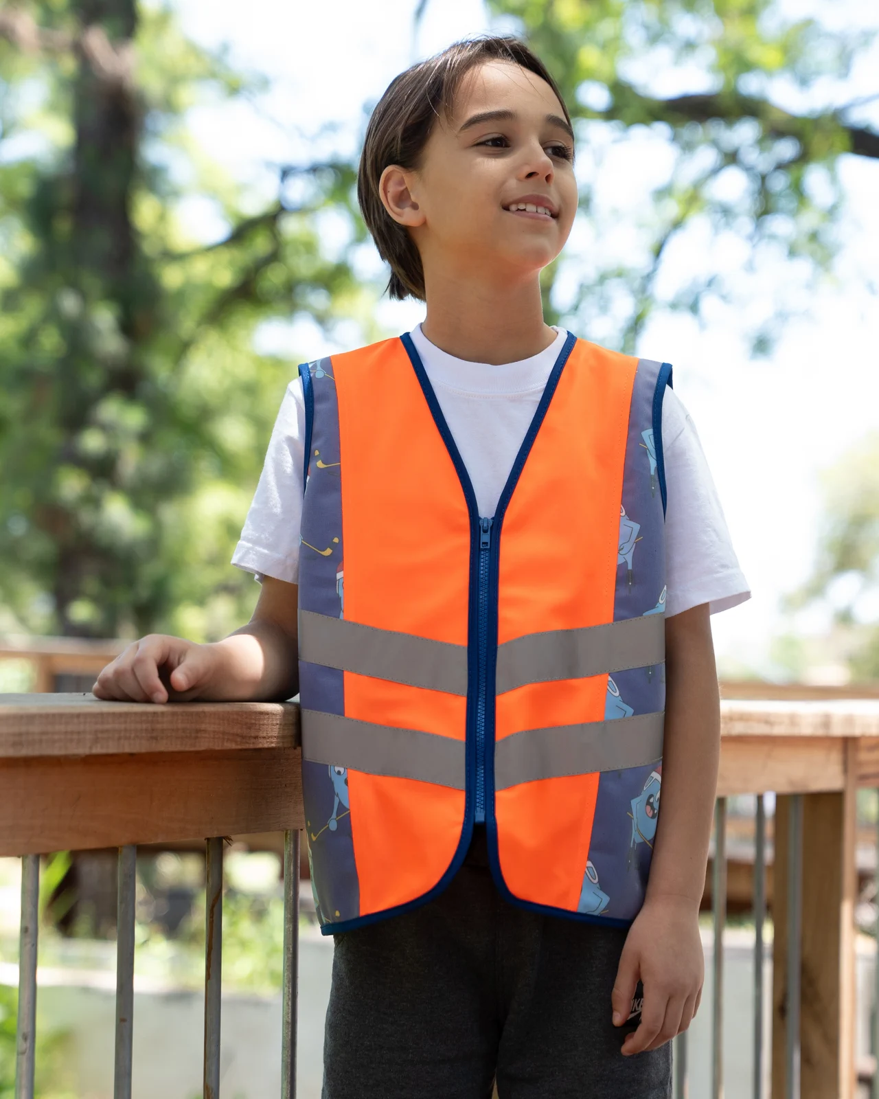 korntex-actspo-childrens-safety-vest-action-sports-co2-neutral-icehockey-model-1 Korntex Kinder Warnweste Action Line Sports