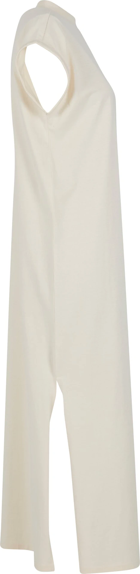 BYB-BY302-ladies-long-extended-shoulder-dress-whitesand-right-8 Build Your Brand Ladies Long Extended Shoulder Dress