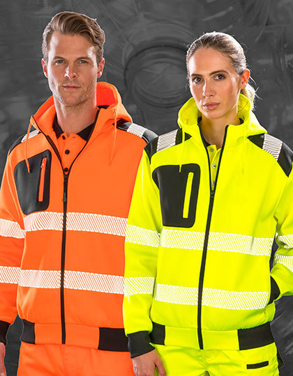 Result Recycled Robust Zipped Safety Hoody Result Recycled Robust Zipped Safety Hoody