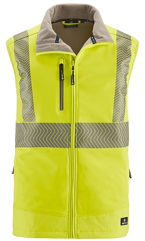 4PROTECT® Warnschutz-Softshellweste PARAMUS 4PROTECT® Warnschutz-Softshellweste PARAMUS