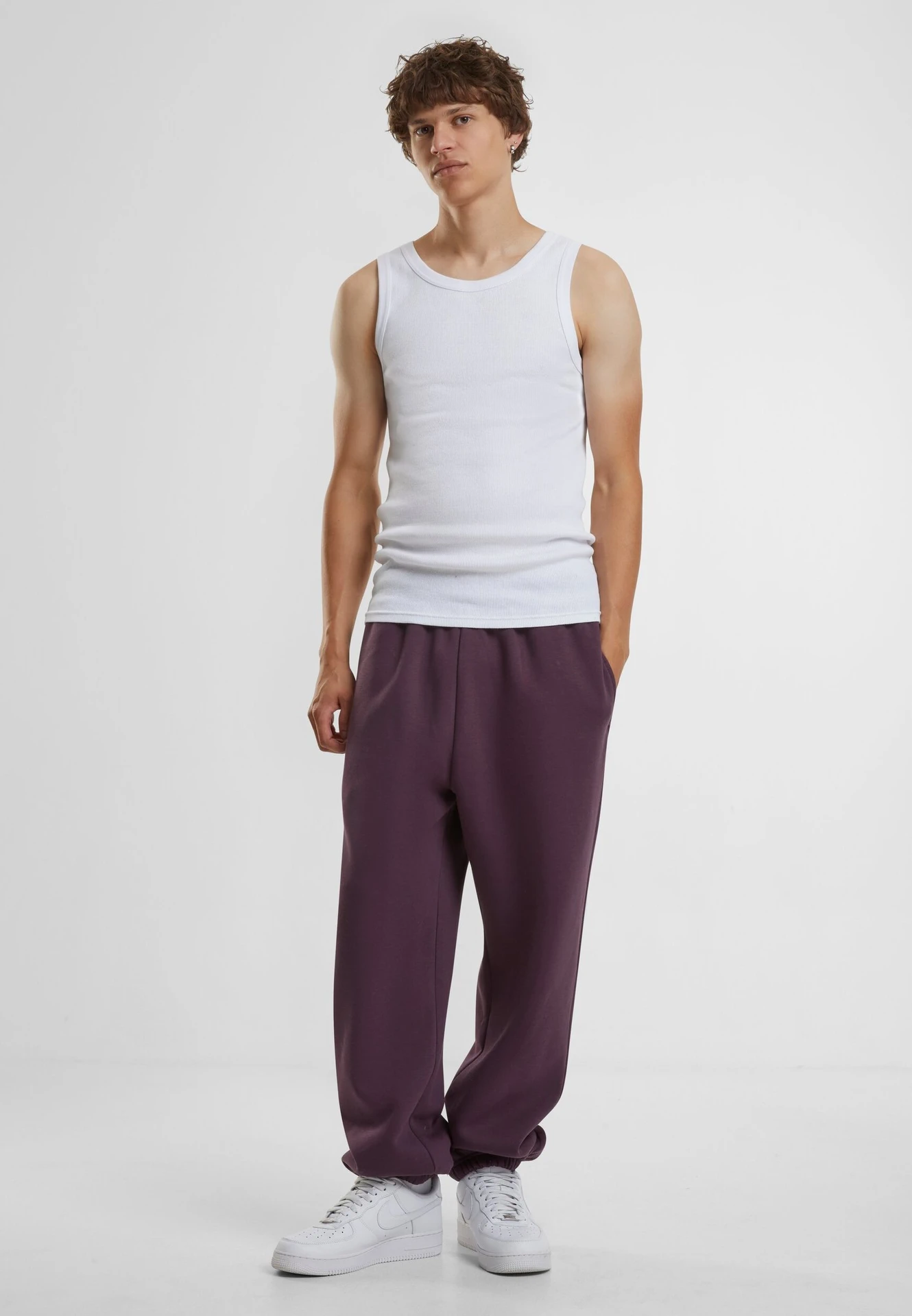 Build Your Brand Fluffy Sweatpants