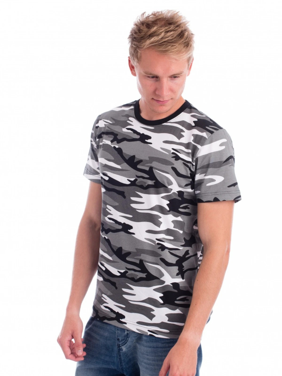 MALFINI T-Shirt Camouflage 144