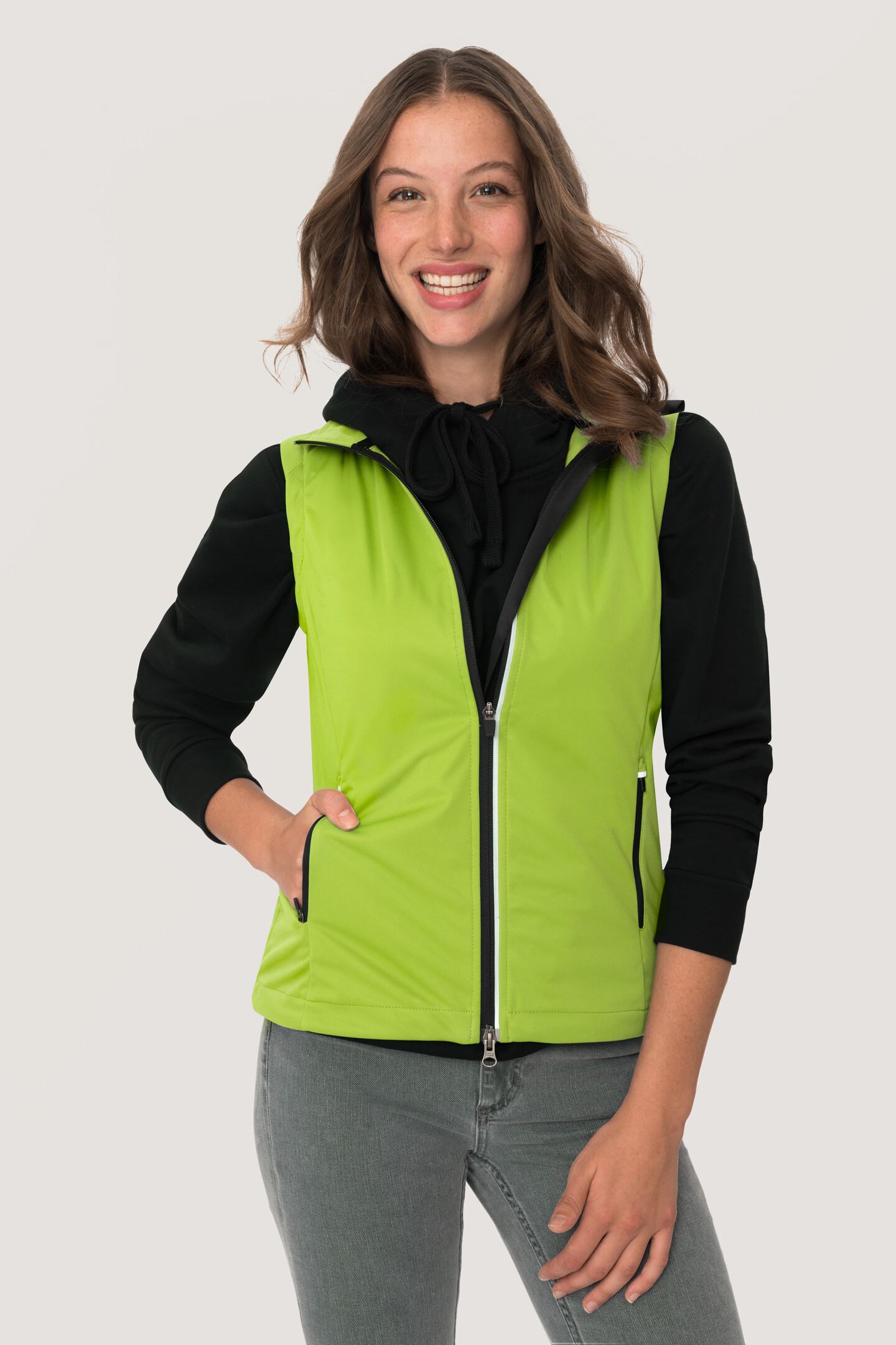 HAKRO Women-Light-Softshell-Weste 254 Sarina