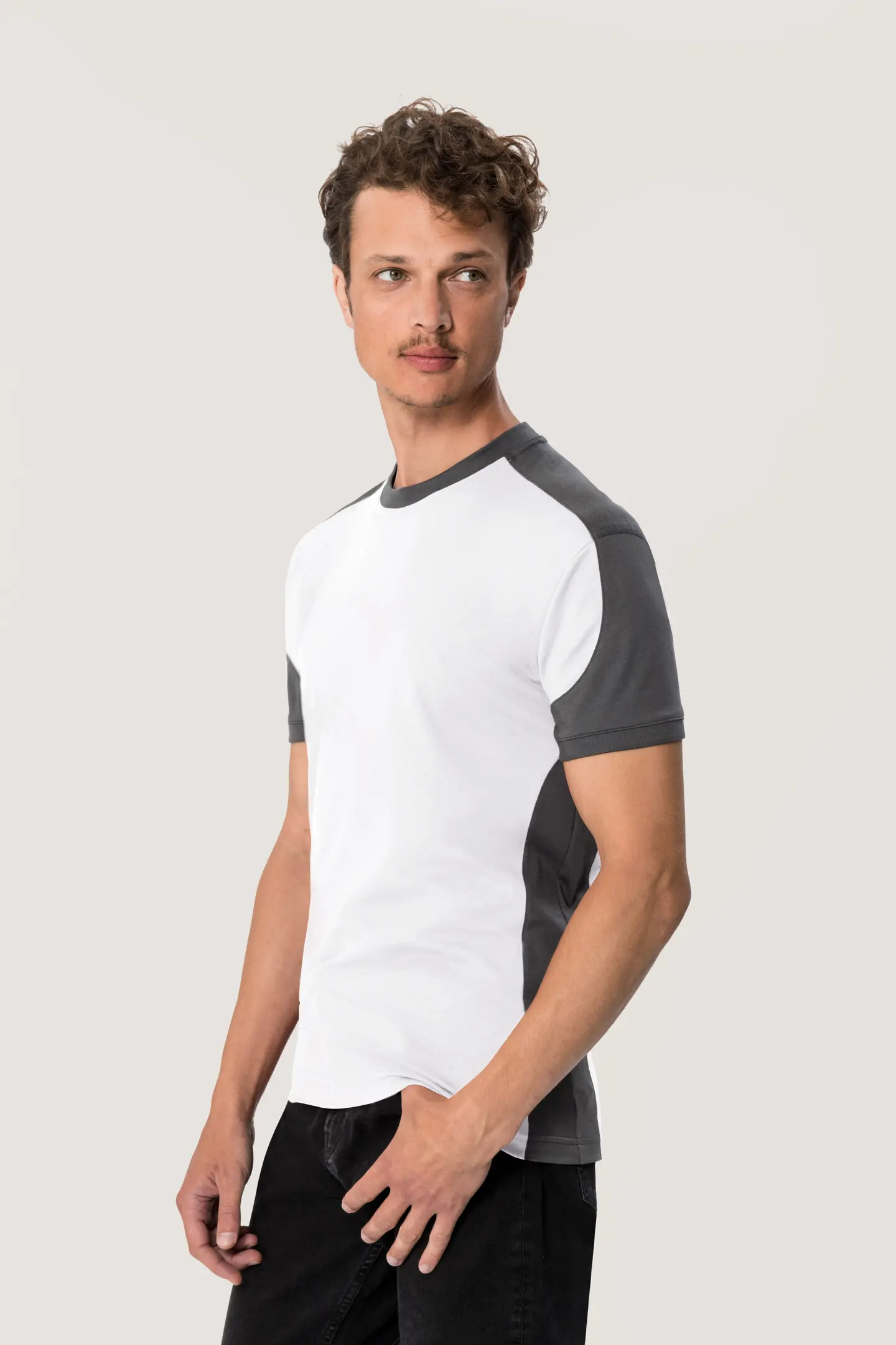HAKRO T-Shirt-Contrast 290 Mikralinar®