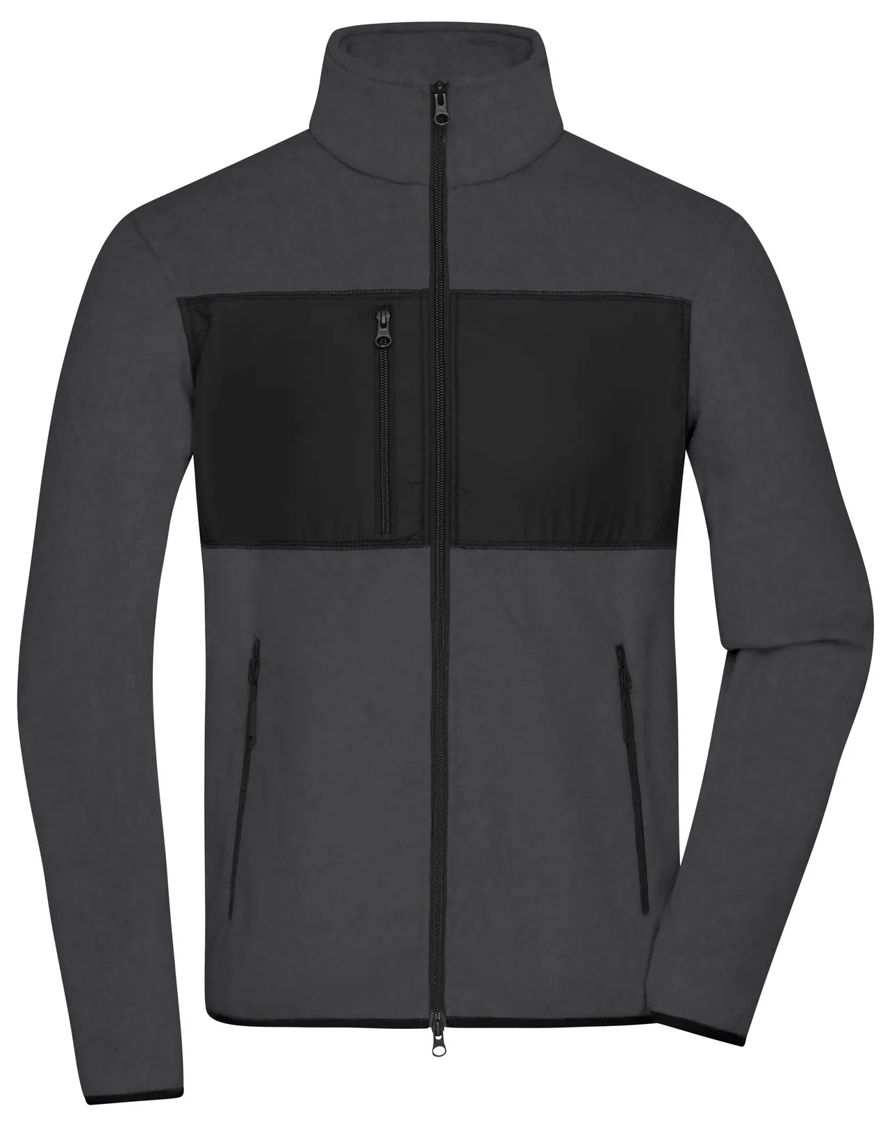 dark melange/black