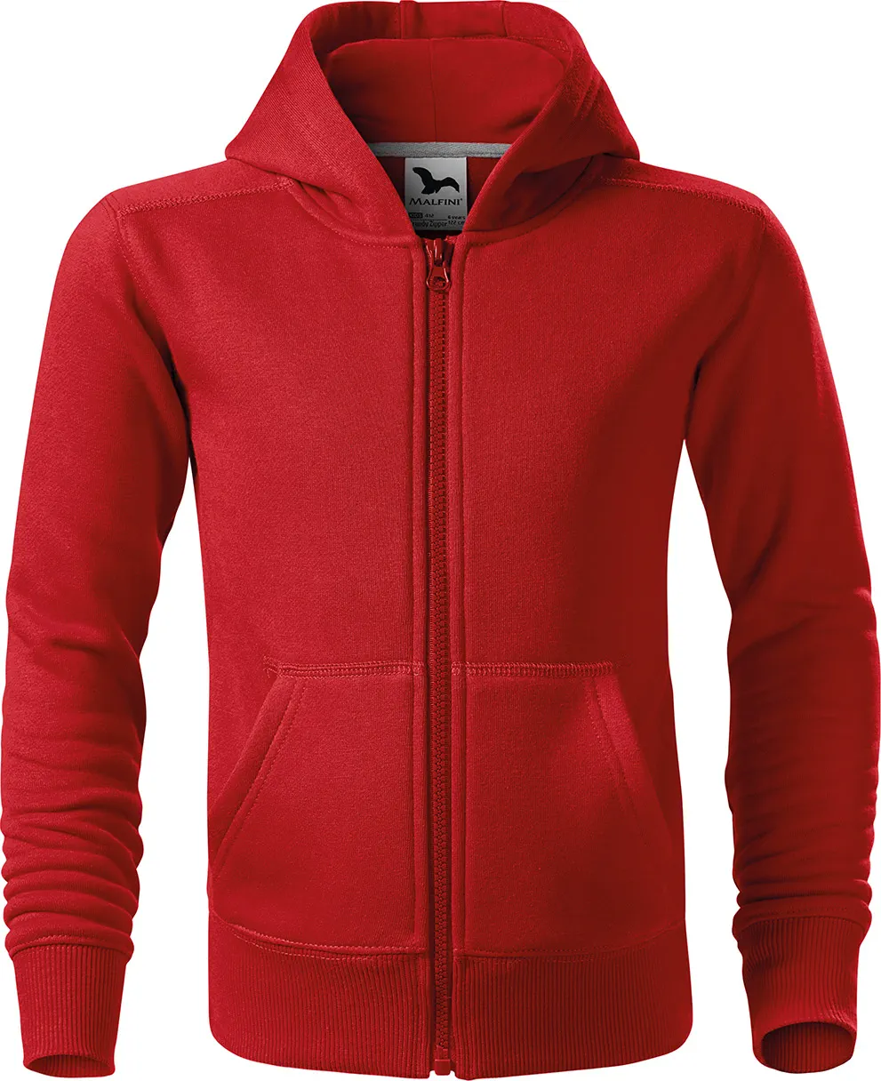 MALFINI Sweatshirt Kinder Trendy Zipper 412