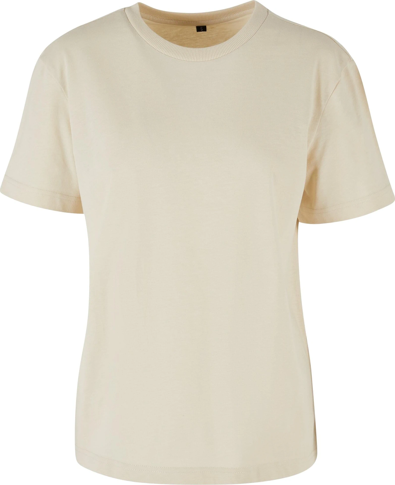 BYB-BY211-ladies-everyday-t-shirt-sand-front-4 Build Your Brand Ladies Everyday Tee