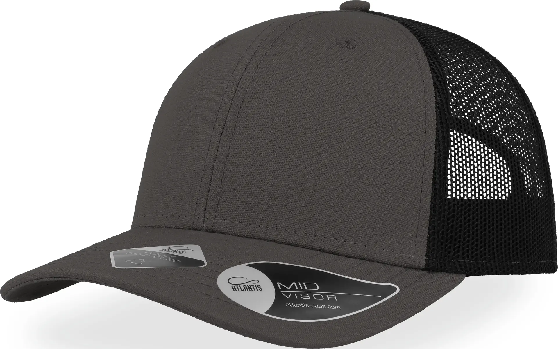 atlantis-RETH-recy-three-cap-darkgrey-black-front-2 Atlantis Recy Three Cap