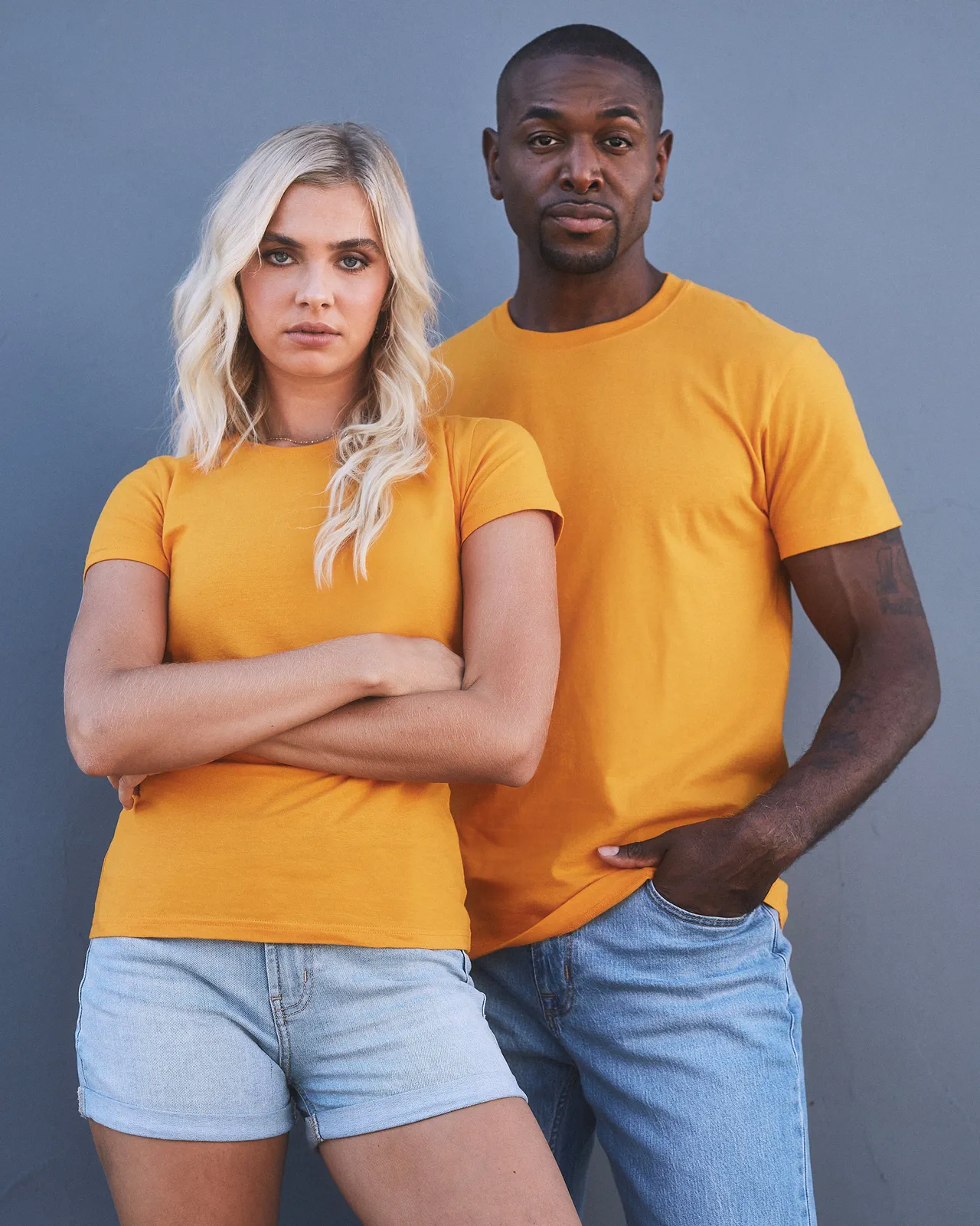 stedman-st2600-classic-t-shirt-women-gold-model-2 Stedman T-Shirt Classic Women