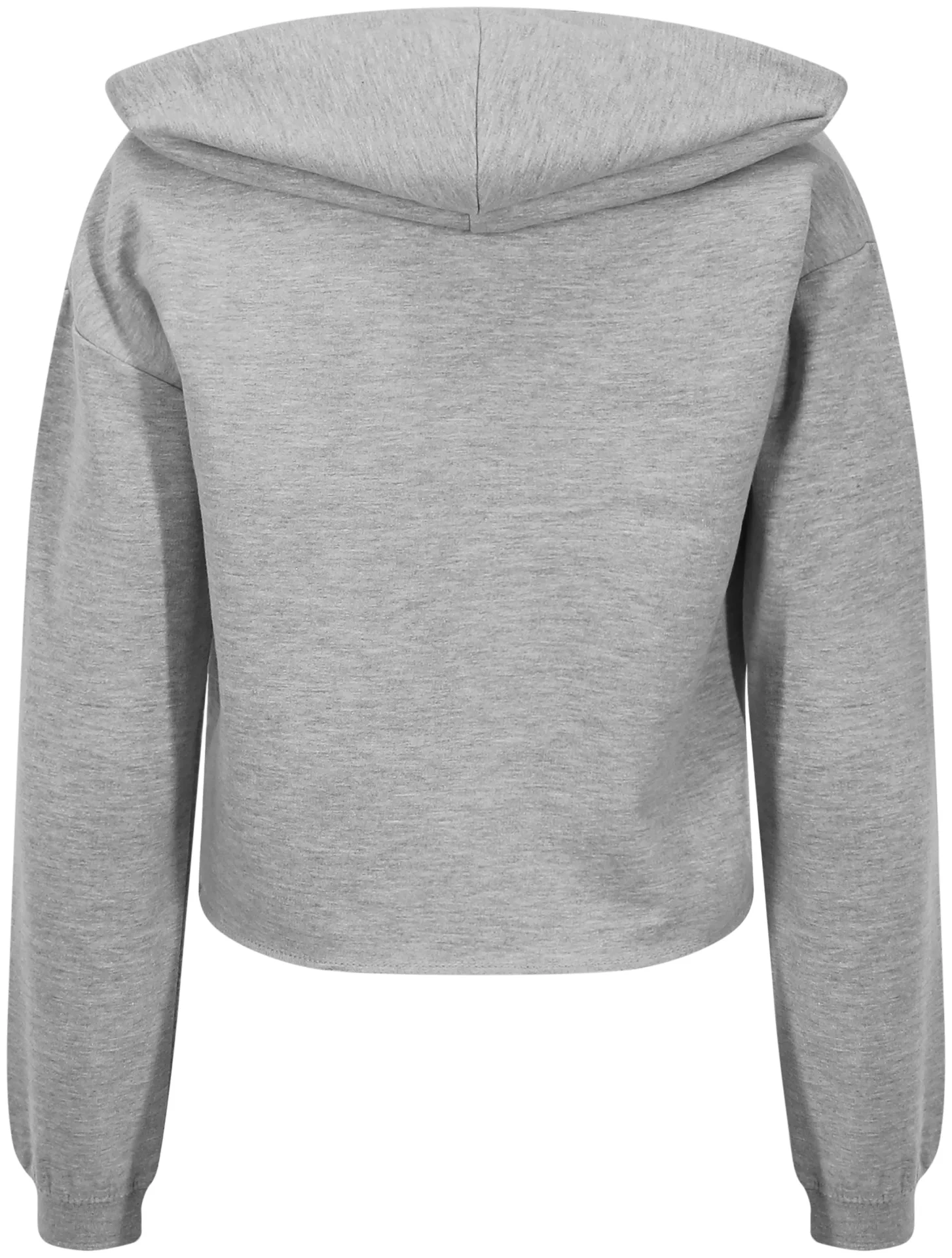 justhoods-jh016-womens-cropped-hoodie-heathergrey-back-3 Just Hoods Women's Cropped Hoodie