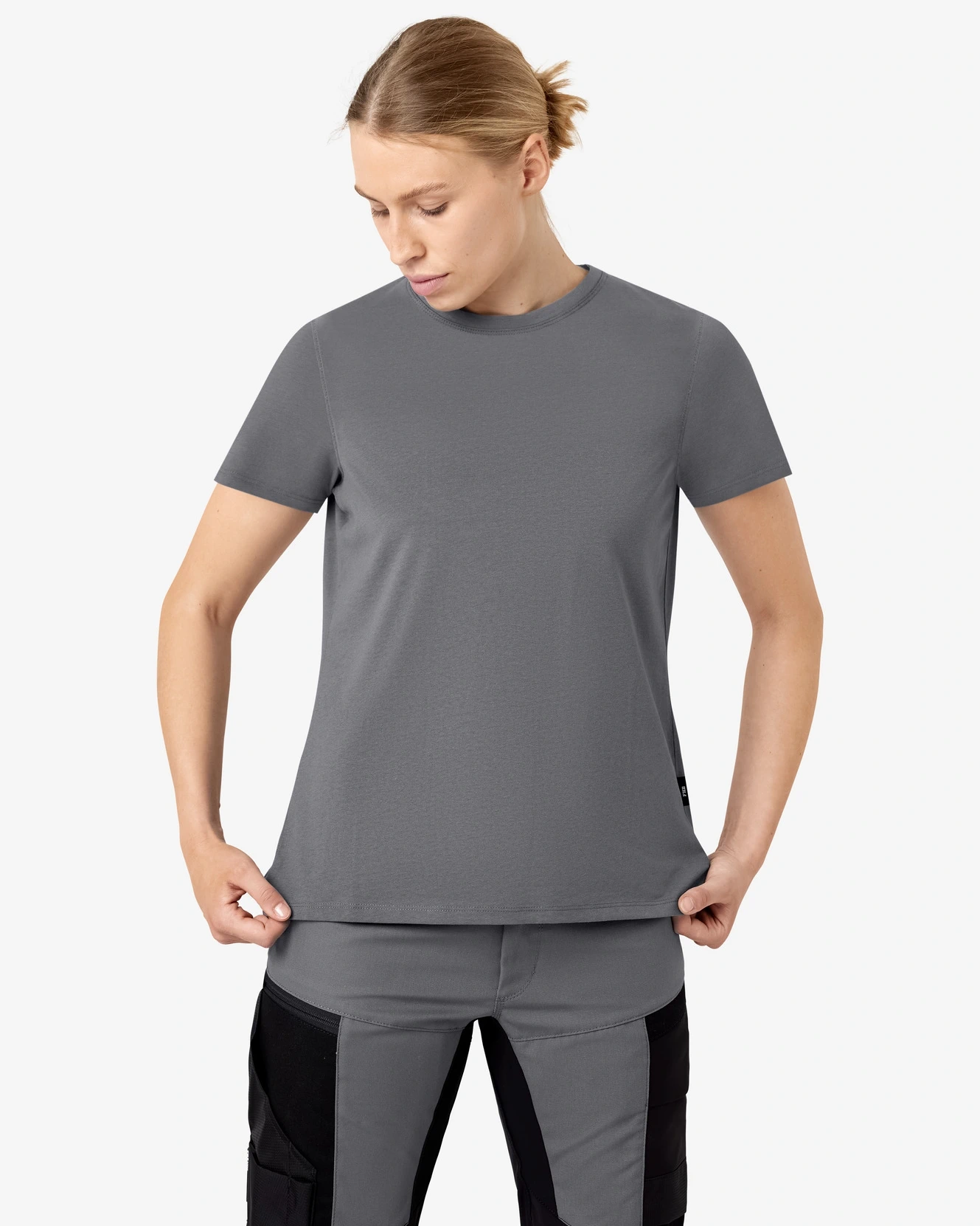 FHB-822310-melanie-t-shirt-grau-model-0 FHB T-Shirt MELANIE