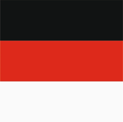 dark grey/red/white