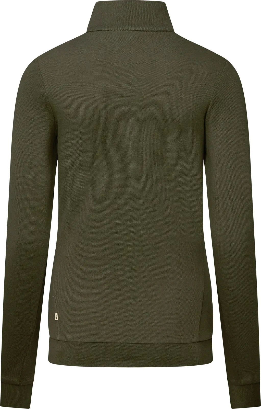 HAKRO Damen Zip-Longsleeve 335 Piqué MIKRALINAR® ECO