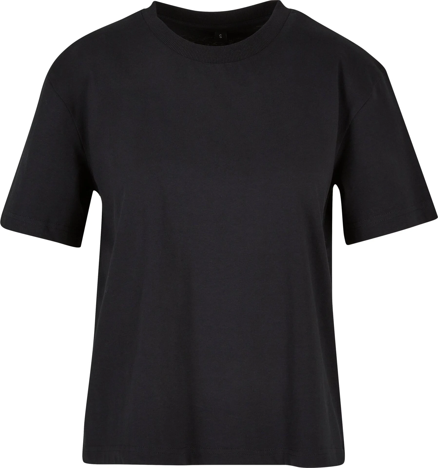 BYB-BY211-ladies-everyday-t-shirt-black-front-4 Build Your Brand Ladies Everyday Tee