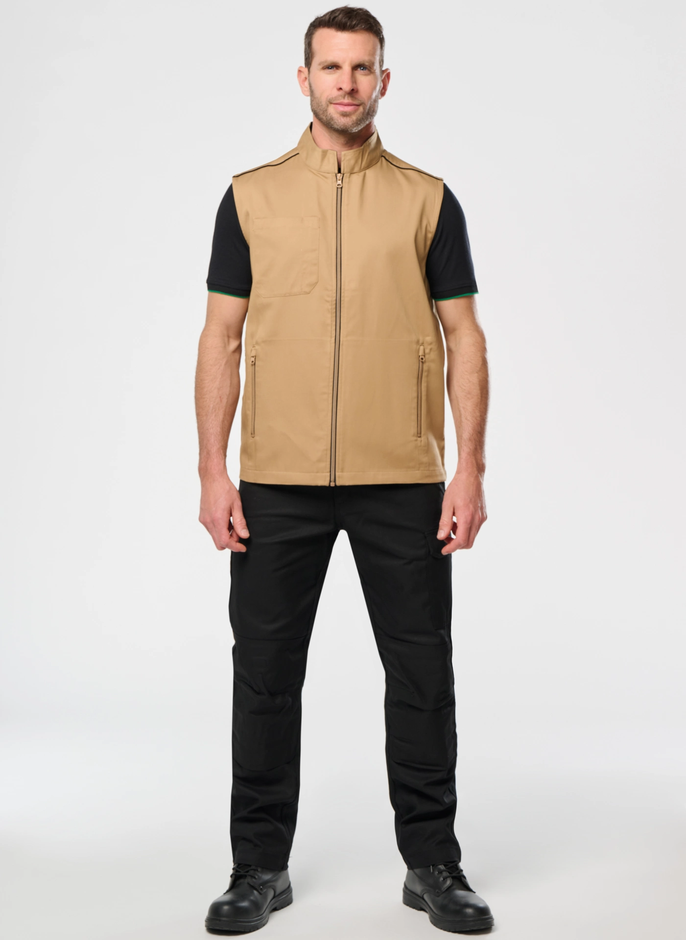 kariban-WK6148-herren-bodywarmer-day-to-day-model-2 Kariban Herren Bodywarmer "Day-to-Day"