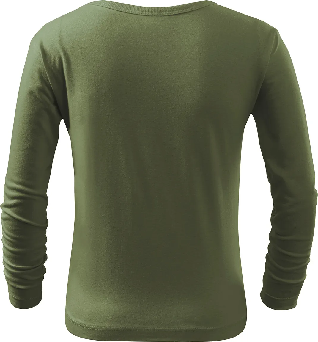 malfini-121-fit-t-ls-t-shirt-kinder-khaki-back-5 MALFINI T-Shirt Kinder Fit-T LS 121