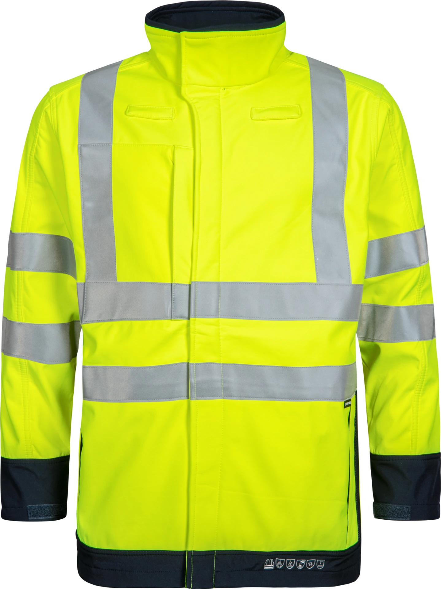 Lyngsøe ARC-LR20471 Multinorm Hi-Vis Softshell Jacke