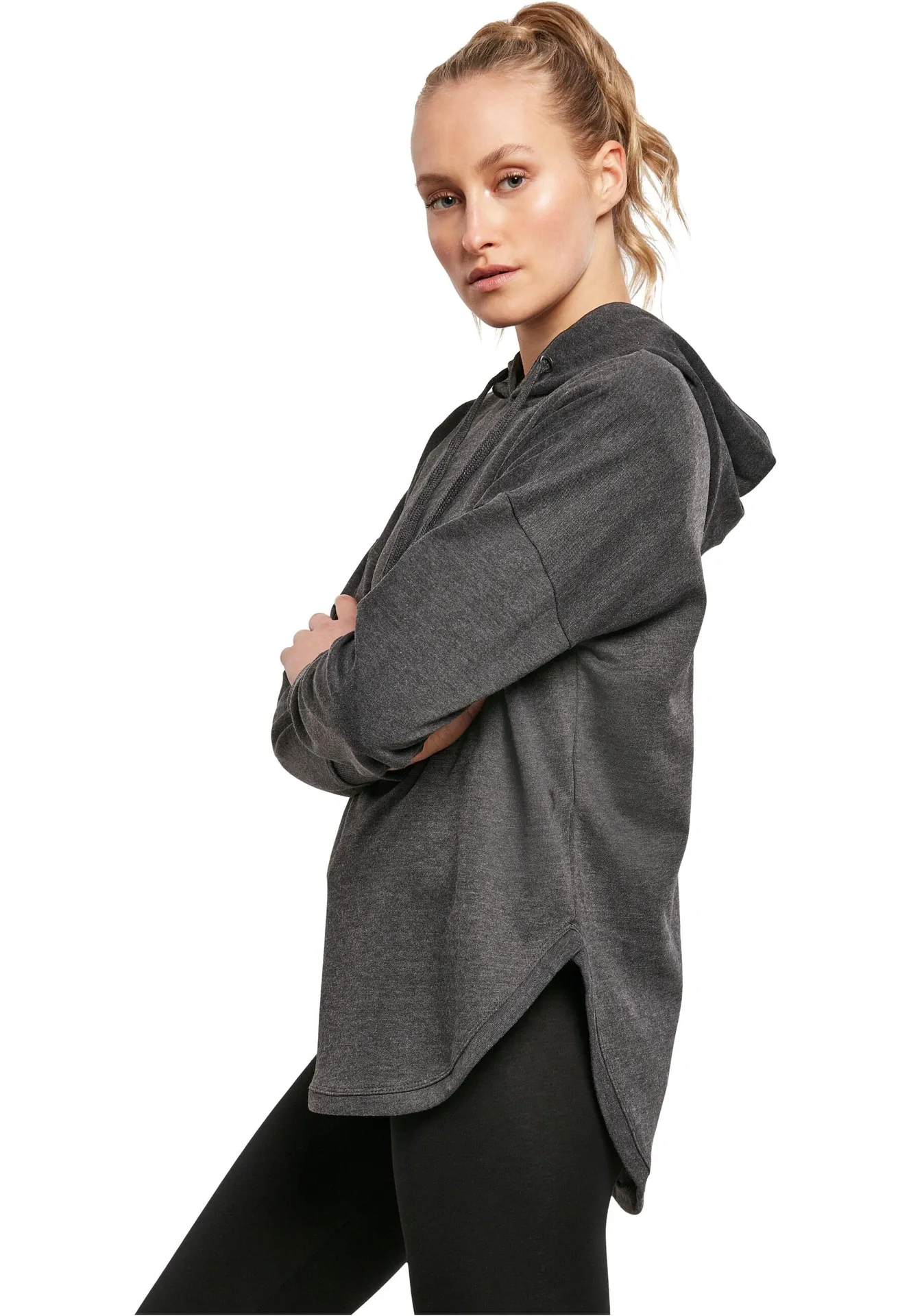 Build Your Brand Ladies Oversized Hoody