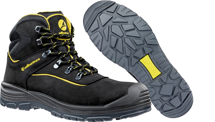 albatros Schnürstiefel 63.133.0 S3 Gravel mid albatros Schnürstiefel 63.133.0 S3 Gravel mid