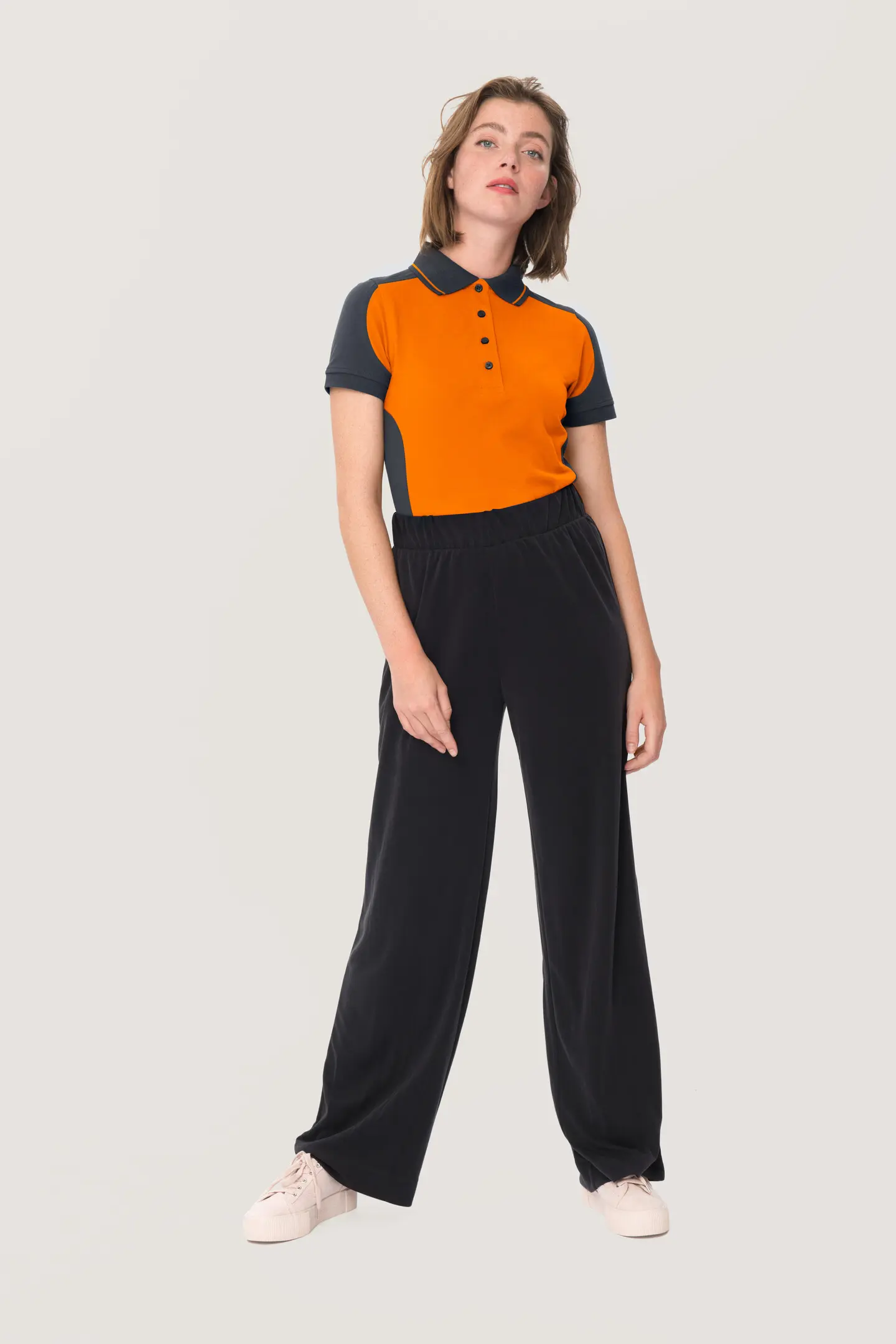 HAKRO Women-Poloshirt-Contrast 239 Mikralinar®