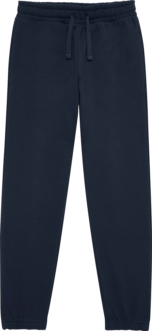 bc-bk001-kids-id000-sweatpant-navy-front-2 B&C Kids ID.000 Sweatpant