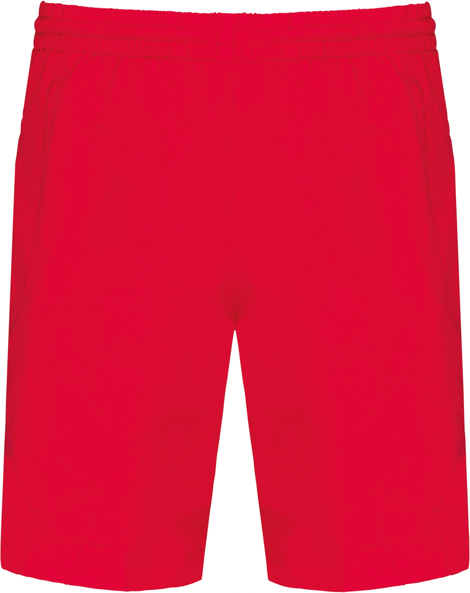 kariban-PA154-herren-sport-shorts-red-front-3 Kariban Herren Sport Short