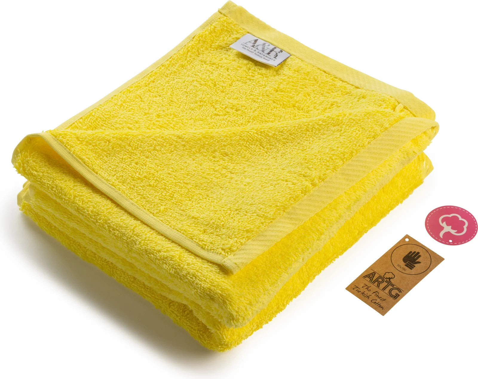 artg-ar035-fashion-hand-towel-brightyellow-front-1 ARTG Fashion Hand Towel