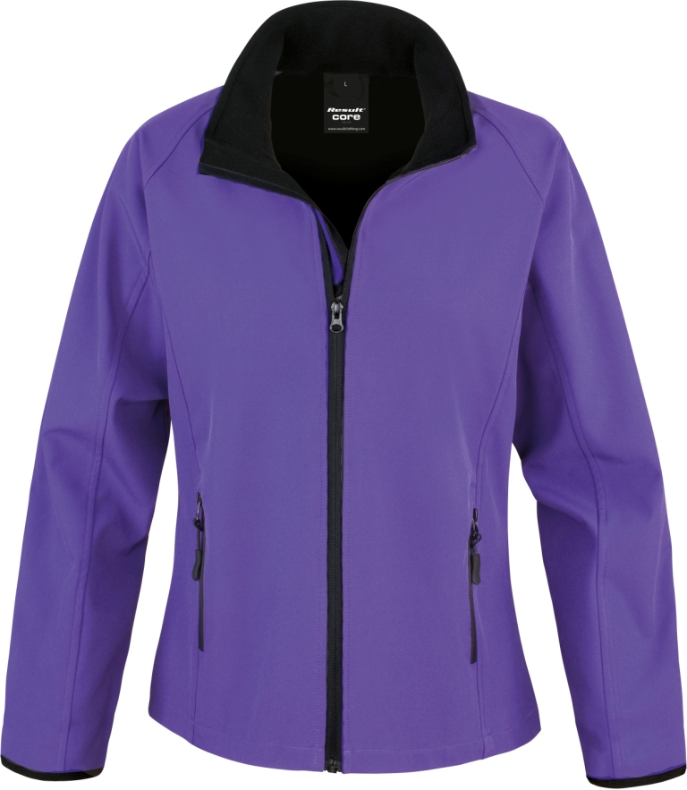 Result Ladies` Printable Soft Shell Jacket Result Ladies` Printable Soft Shell Jacket