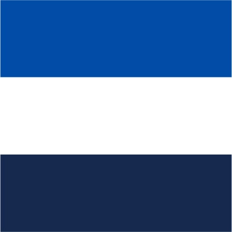 royal/white/navy