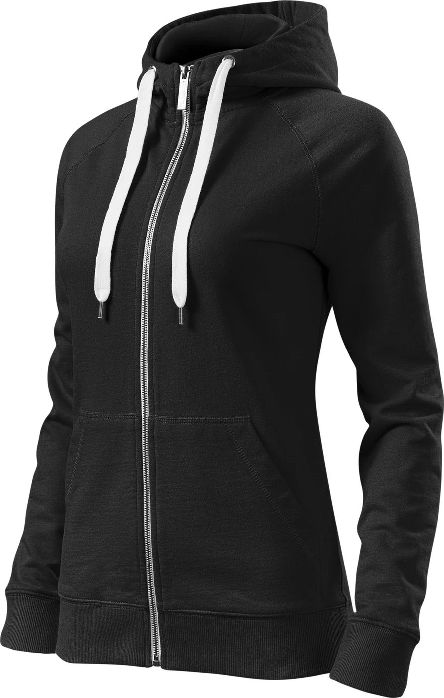 malfini-451-sweatshirt-damen-voyage-schwarz-left-3 MALFINI Sweatshirt Damen Voyage 451