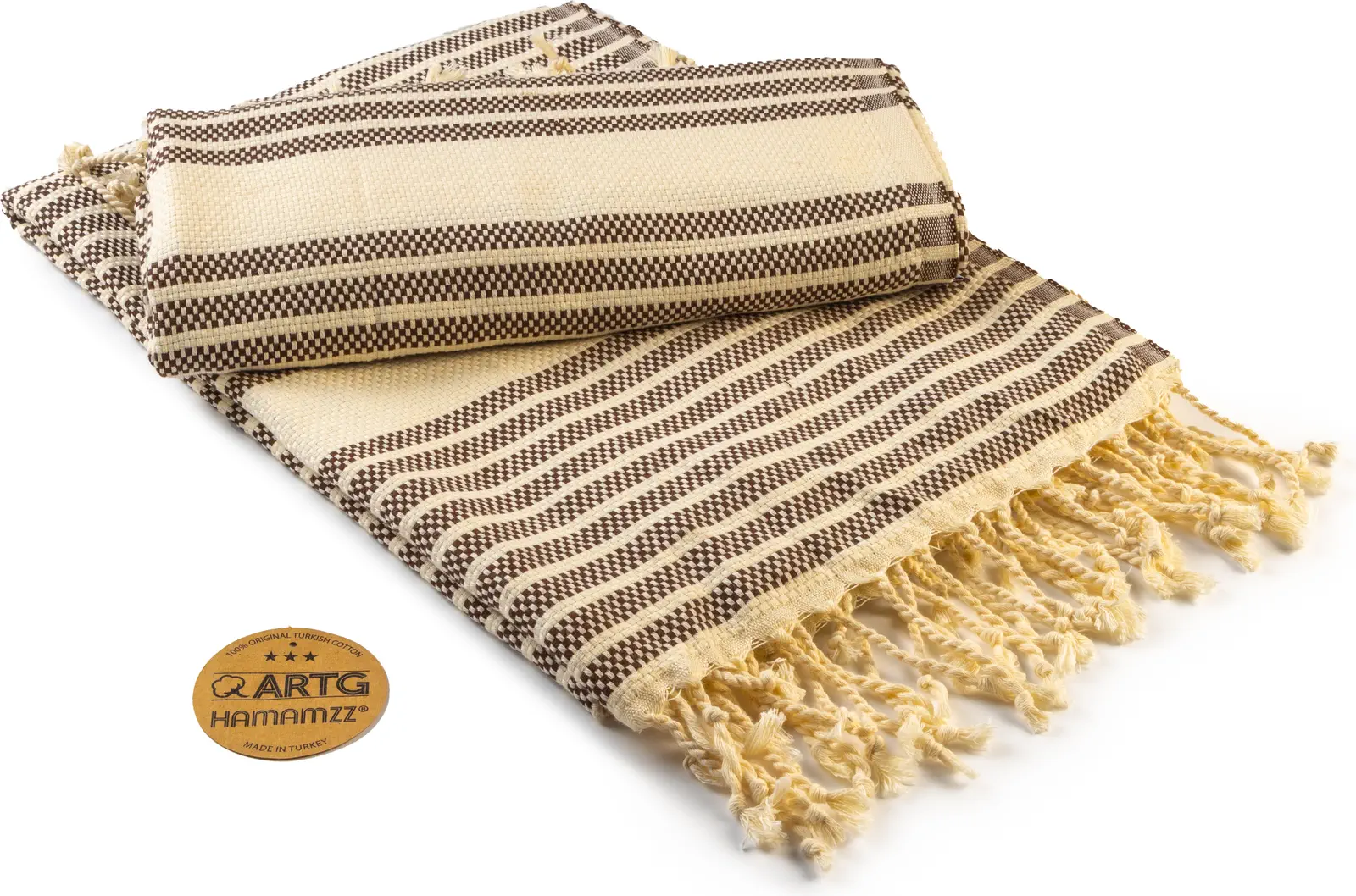 artg-ar055-hamamzz-original-bodrum-deluxe-towel-brown-front-1 ARTG Hamamzz® Original Bodrum DeLuxe Towel