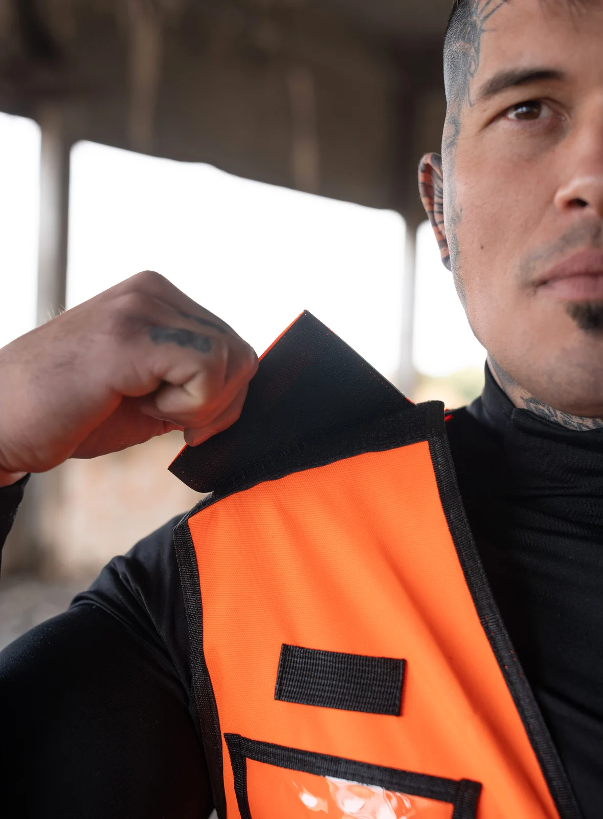 korntex-kxtac-tactical-vest-bonn-signalorange-model-1 Korntex Tactical Hi-Viz Safety Vest Bonn